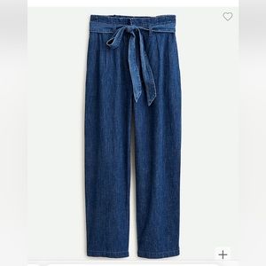 Paper Bag High-Waist J. Crew Denim